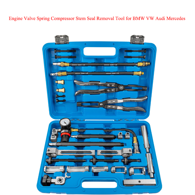 Valve Spring Compressor - 실린더 헤드 서비스 세트 도구 키트