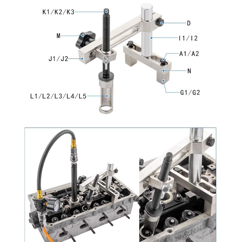 실린더 헤드 서비스 세트 도구 키트 밸브 스프링 압축기 - Valve Spring Compressor 리뷰 및 가격